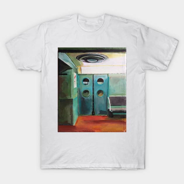 New York, Subway To The Past T-Shirt by golan22may